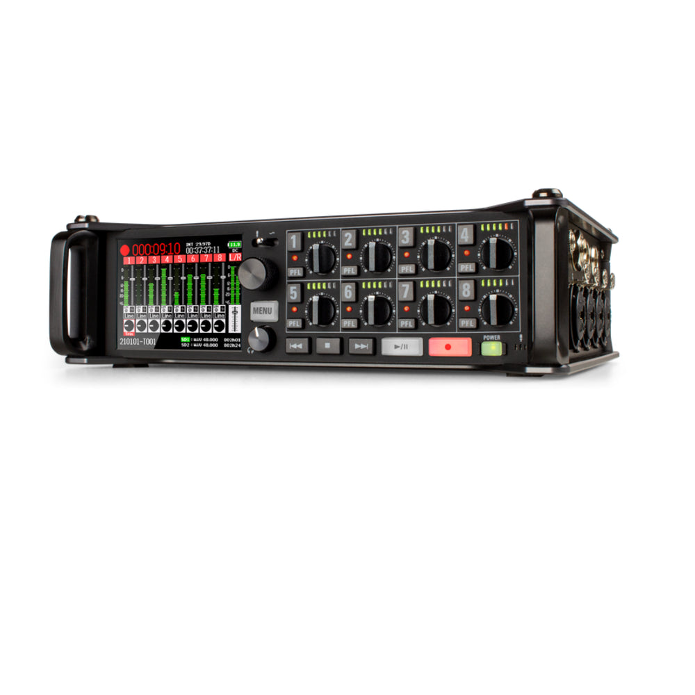 Zoom F8n Pro 8-Input / 10-Track Multitrack Field Recorder