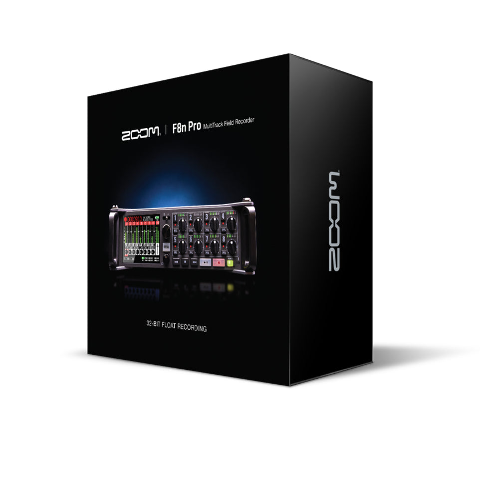 Zoom F8n Pro 8-Input / 10-Track Multitrack Field Recorder