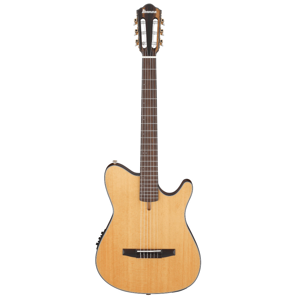 Ibanez FRH10N - NTF Thinline Full Size Classical Electro Acoustic Guitar - Natural Flat