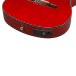 Ibanez GA35TCE-SRR thinline Full Size 40.5" Inch Classical Electro Acoustic Guitar - Sapphire Red High Gloss