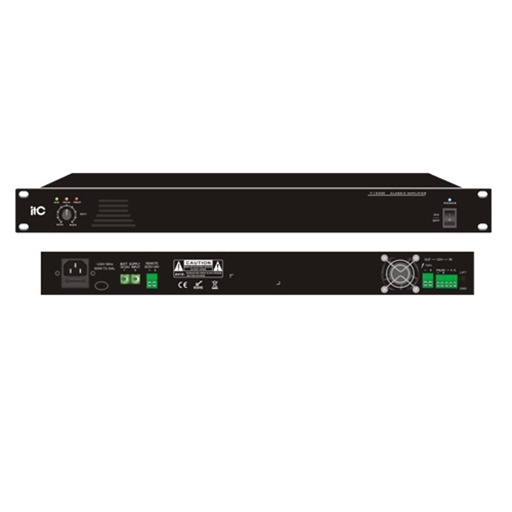 itc T-1500D 1-Channel Class-D 500W 100V Power Amplifier itc T-1500D 1-Channel Class-D 500W 100V Power Amplifier