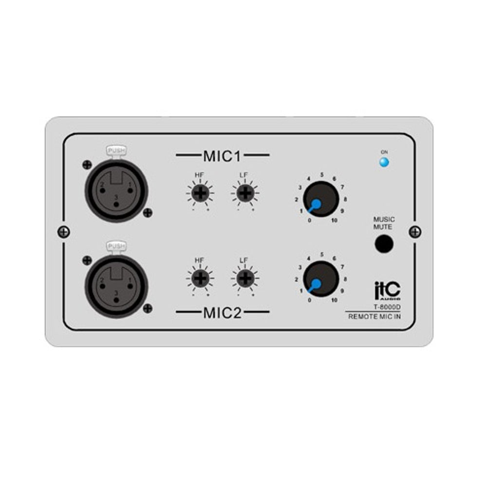 itc T-8000DW Remote MIC Input Module itc T-8000DW Remote MIC Input Module