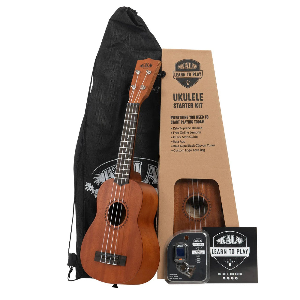 Kala KALALTPS2105 Learn To Play Soprano Ukulele Starter Kit
