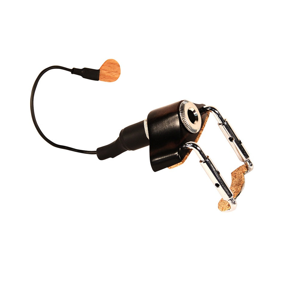 KNA VV-3 Portable Piezo Violin/Viola Pickup - Ebony KNA VV-3 Portable Piezo Violin/Viola Pickup - Ebony