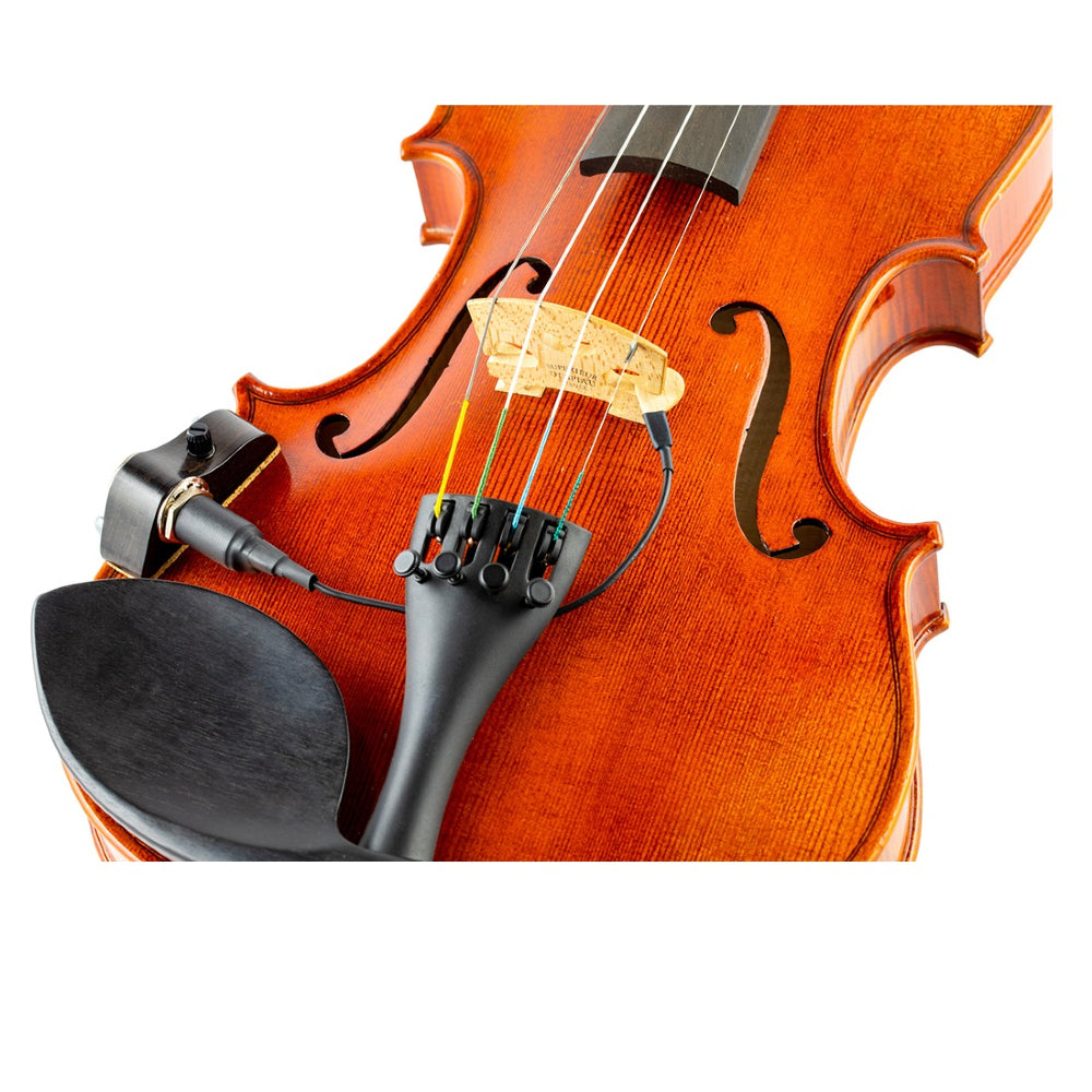 KNA VV-3V Portable Piezo Violin/Viola Pickup With Volume Control - Ebony KNA VV-3V Portable Piezo Violin/Viola Pickup With Volume Control - Ebony