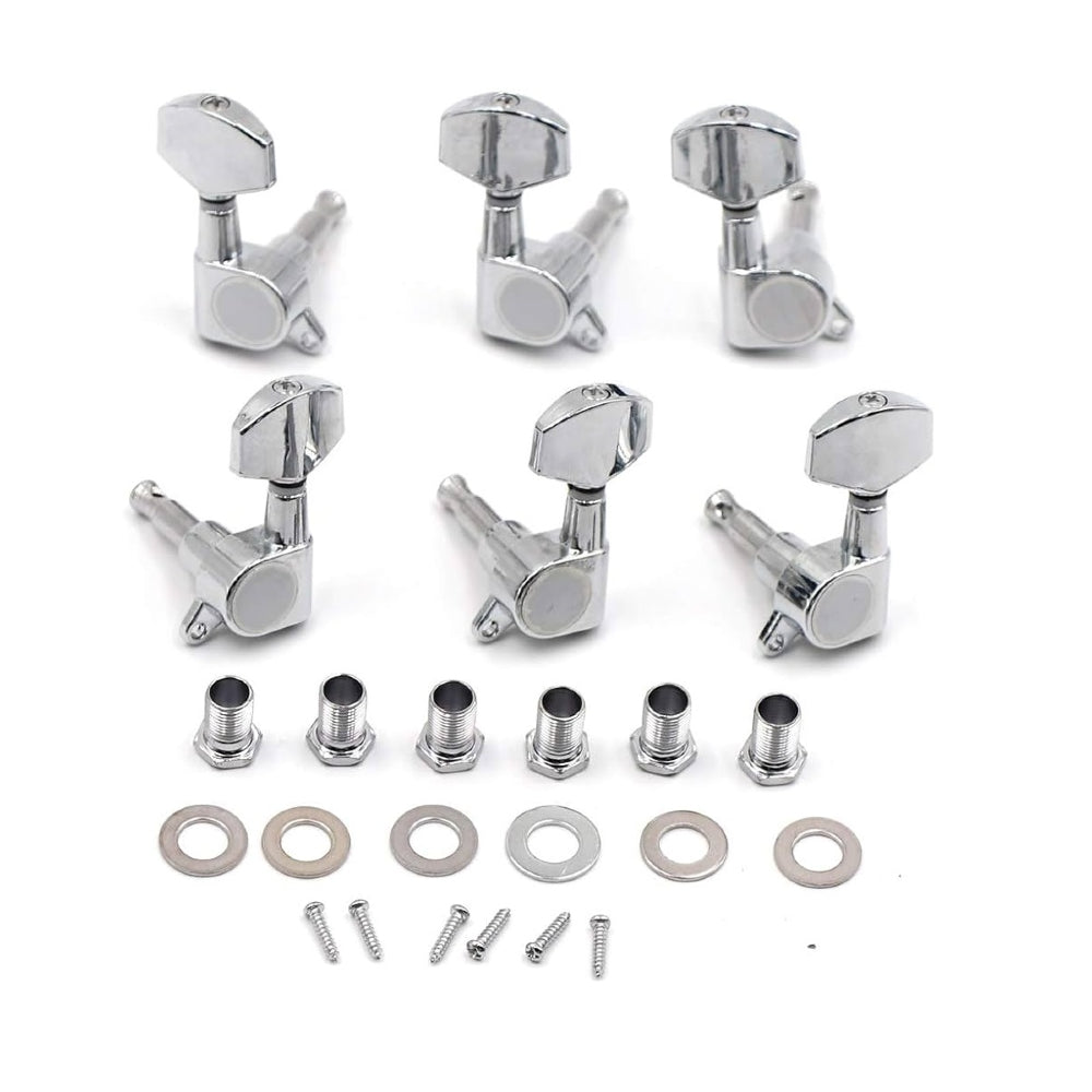 Maxtone GMC-8PE 3x3 Guitar Machine Heads | Musical Instruments Accessories | Musical Instruments. Musical Instruments: Accessories By Categories, Musical Instruments. Musical Instruments: Guitar & Bass Accessories, Musical Instruments. Musical Instruments: Peg Winder | Maxtone