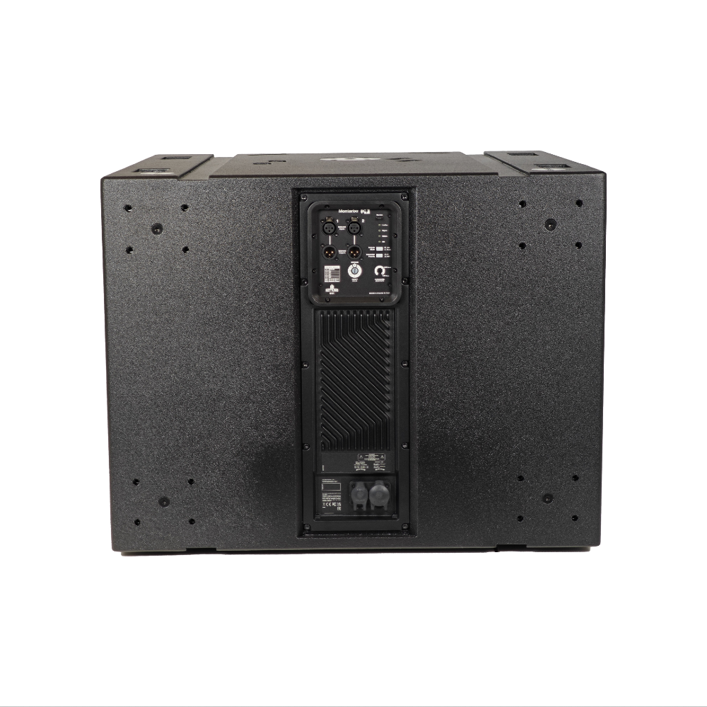 Montarbo Nettuno S181 1x18″ Active Subwoofer 1000 W RMS Class D amplifier //// Special Order //// Please call for up-to-date information on product availability (Copy)