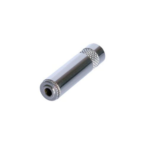 REAN NYS240 3.5mm Female Stereo Jack with Nickel Contact-Plating (for Cables up to 4mm)