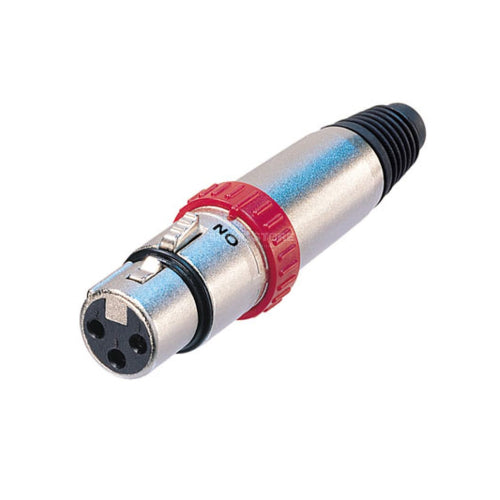 Neutrik NC3FXS 3-Pole Female XLR noiseless on/off switch Cable Connect ...