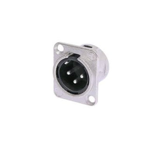 Neutrik NC3MD-L-1 3-Pole Male XLR Receptacle Chassis Mount Neutrik NC3MD-L-1 3-Pole Male XLR Receptacle Chassis Mount