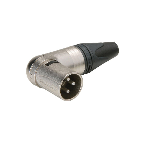 Neutrik NC3MRX 3 Pole Right Angle XLR Male Cable Connector | Professional Audio Accessories | Musical Instruments. Musical Instruments: Audio Adaptors, Professional Audio Accessories, Professional Audio Accessories. Professional Audio Accessories: Audio Adaptors, Professional Audio Accessories. Professional Audio Accessories: Cables & Connectors By Categories, Professional Audio Accessories. Professional Audio Accessories: Coupler Adaptors, Professional Audio Accessories. Professional Audio Accessories: Pan