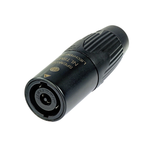 Neutrik NLT8MX-BAG 8 Pole Metal Male Speakon Connector. Solder Type Neutrik NLT8MX-BAG 8 Pole Metal Male Speakon Connector. Solder Type