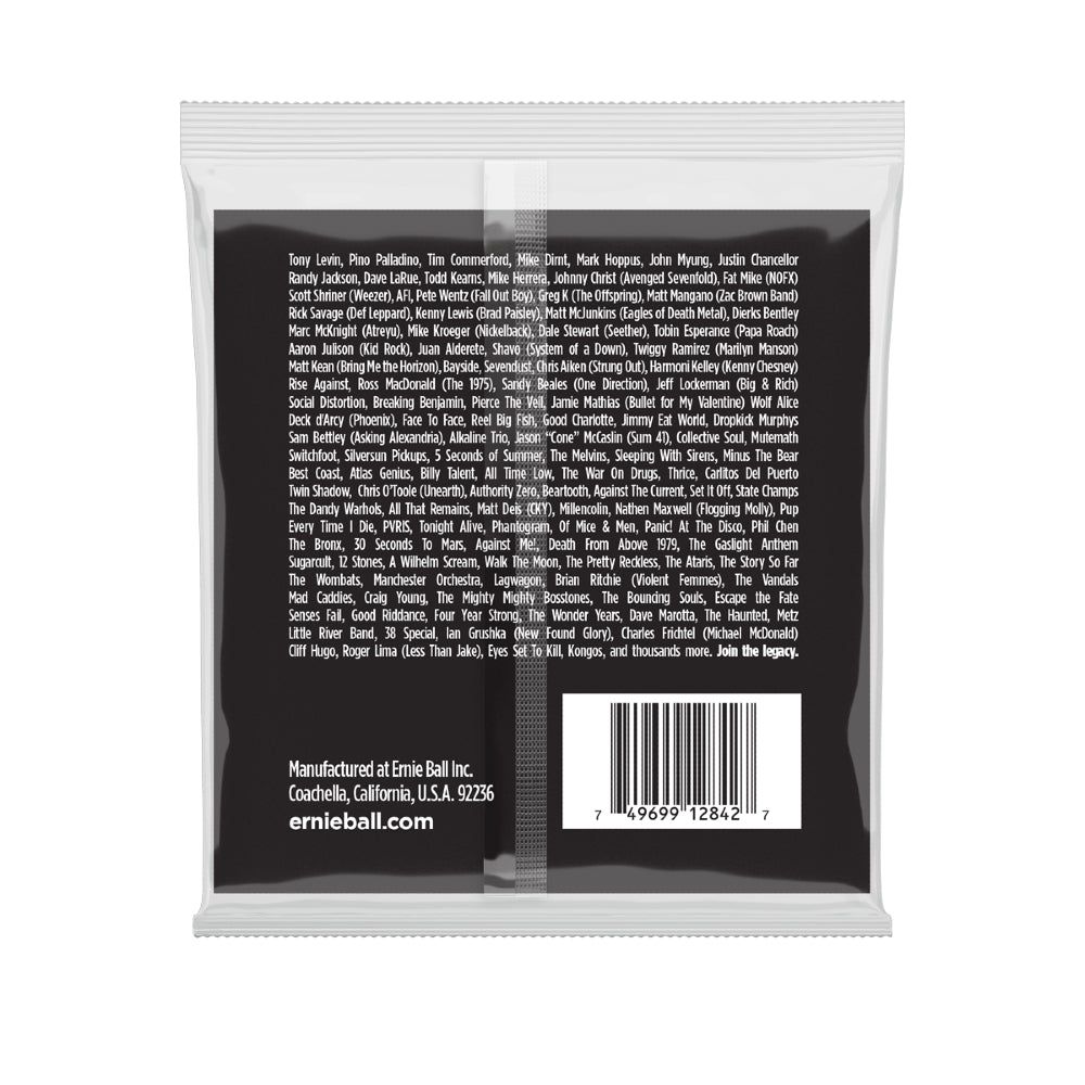 Ernie Ball 2842 Regular Slinky Stainless Steel Bass Guitar Strings, Gauge 50-105