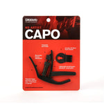 Planet Waves PW-CP-10 NS Artist Acoustic Capo - Black, Adjustable Tension