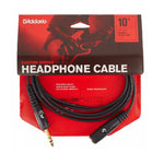 Planet Waves PW-EXT-HD-10 Custom Series Stereo 10 ft 3m Headphone Extension Cable