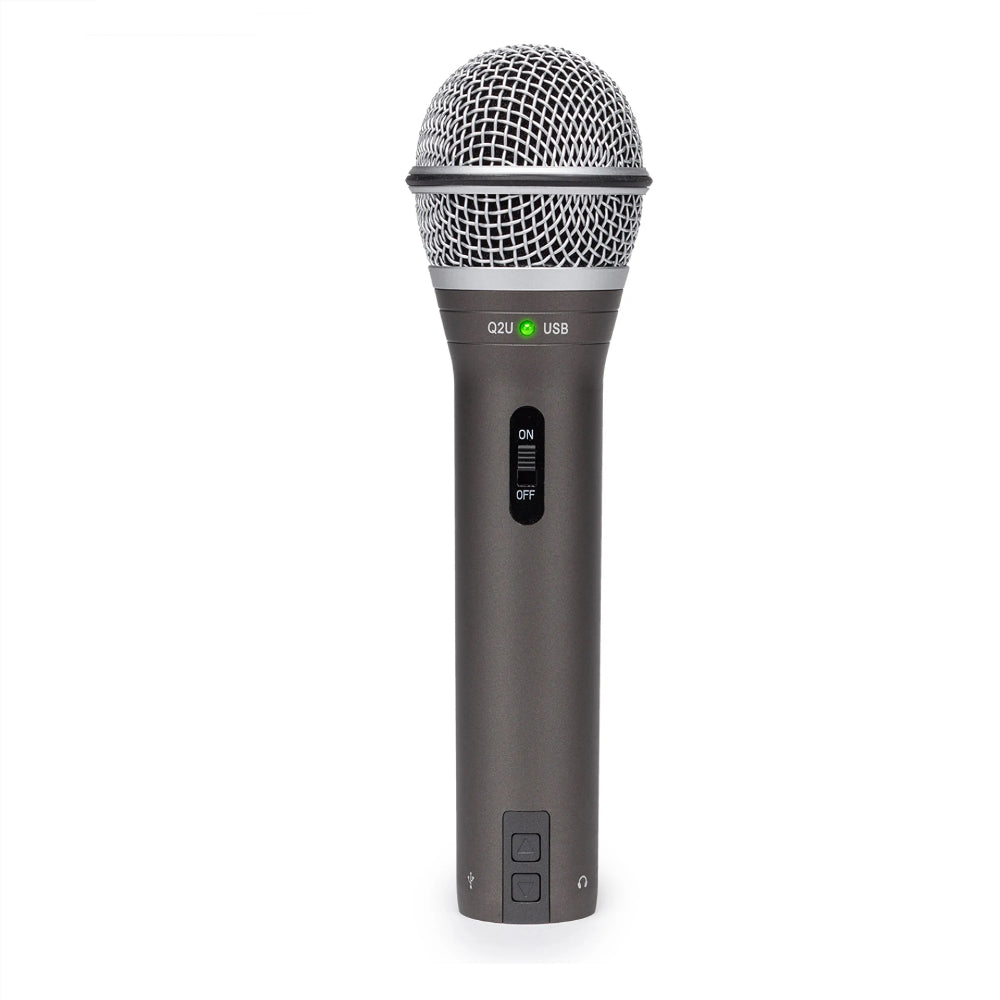 Samson Q2U Recording and Podcasting Pack USB/XLR Dynamic Microphone with Accessories Samson Q2U Recording and Podcasting Pack USB/XLR Dynamic Microphone with Accessories