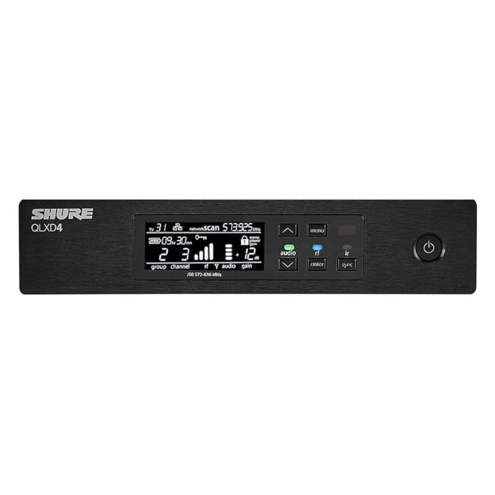 Shure QLXD24/SM58 Digital Wireless Handheld Microphone System with SM58 Capsule - K51 (606-670 MHz) Shure QLXD24/SM58 Digital Wireless Handheld Microphone System with SM58 Capsule - K51 (606-670 MHz)