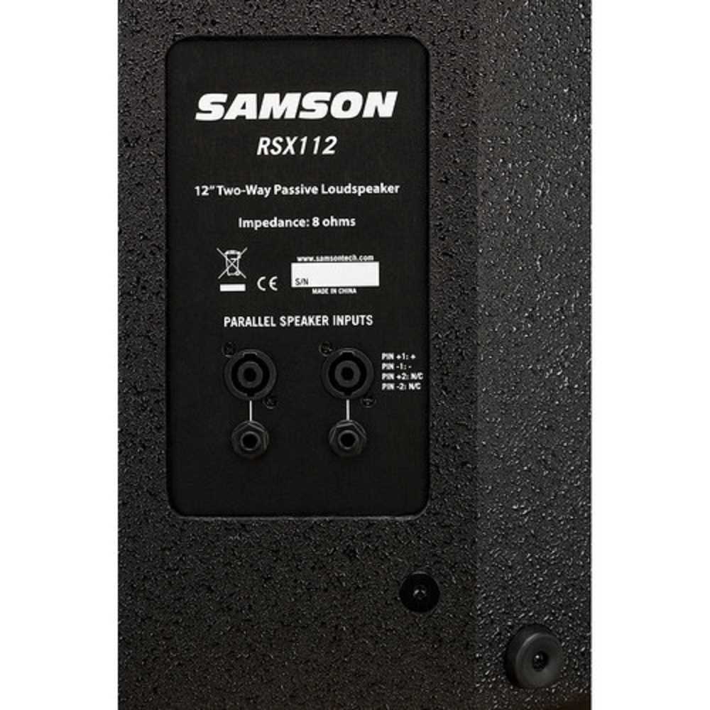 Samson RSX112 2-Way, 12 Samson RSX112 2-Way, 12