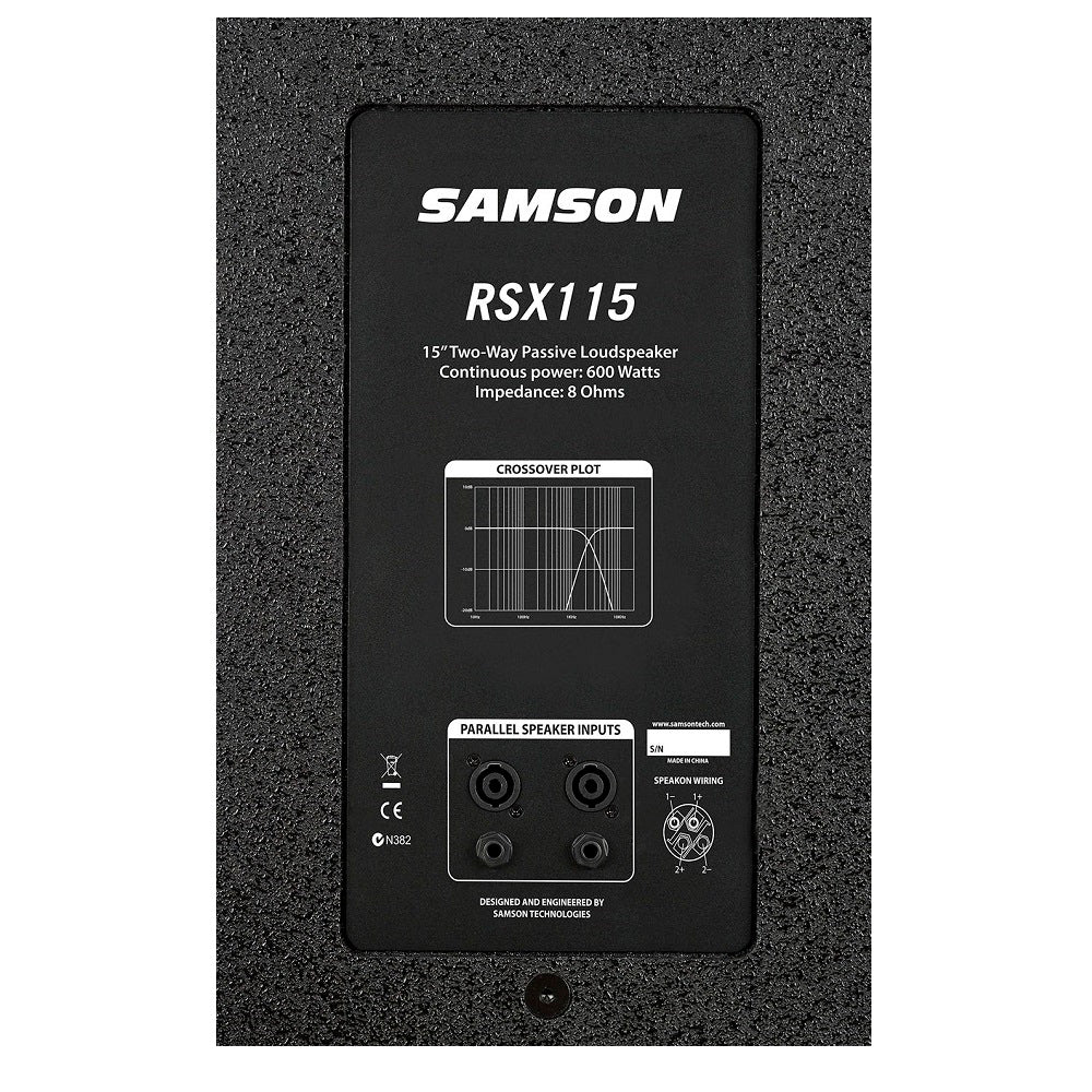 Samson RSX115 2-Way, 15 Samson RSX115 2-Way, 15