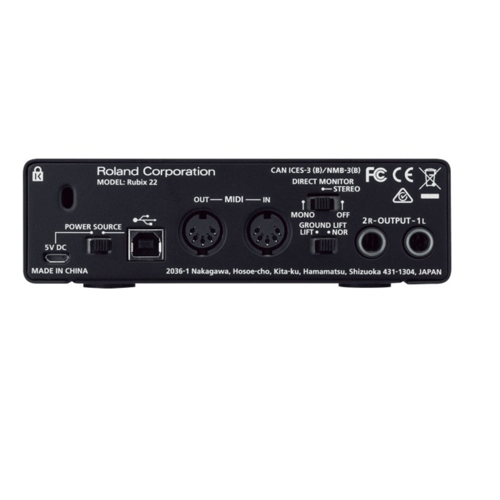 Roland Rubix 22 USB Audio Interface 2 in/2 Out