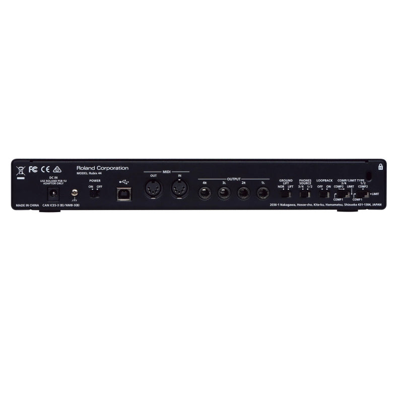 Roland Rubix 44 USB Audio Interface 4 in/4 Out– Badie Studio & Stores