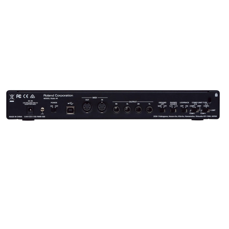 Roland Rubix 44 USB Audio Interface 4 in/4 Out Roland Rubix 44 USB Audio Interface 4 in/4 Out