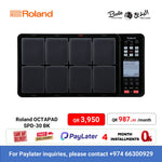 Roland OCTAPAD SPD-30 Digital Percussion Pad (Black) - (PDS-10) Pad Stand Sold Separately