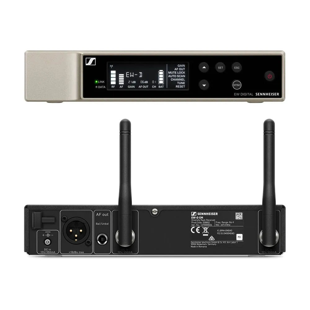 Sennheiser EW-D ME2 SET Digital Wireless Omni Lavalier Microphone System