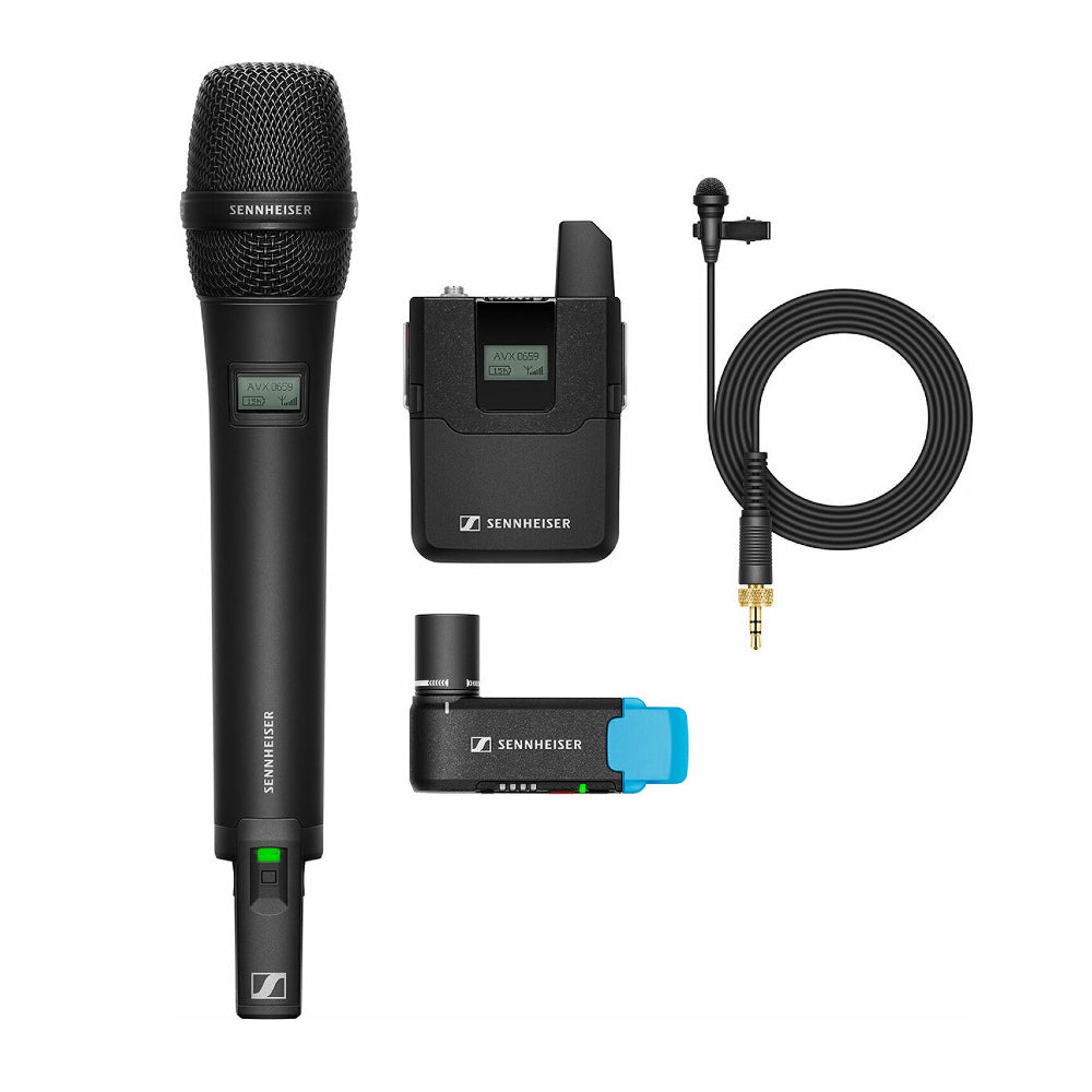 Sennheiser AVX Combo SET Digital Camera Mount Wireless Microphone