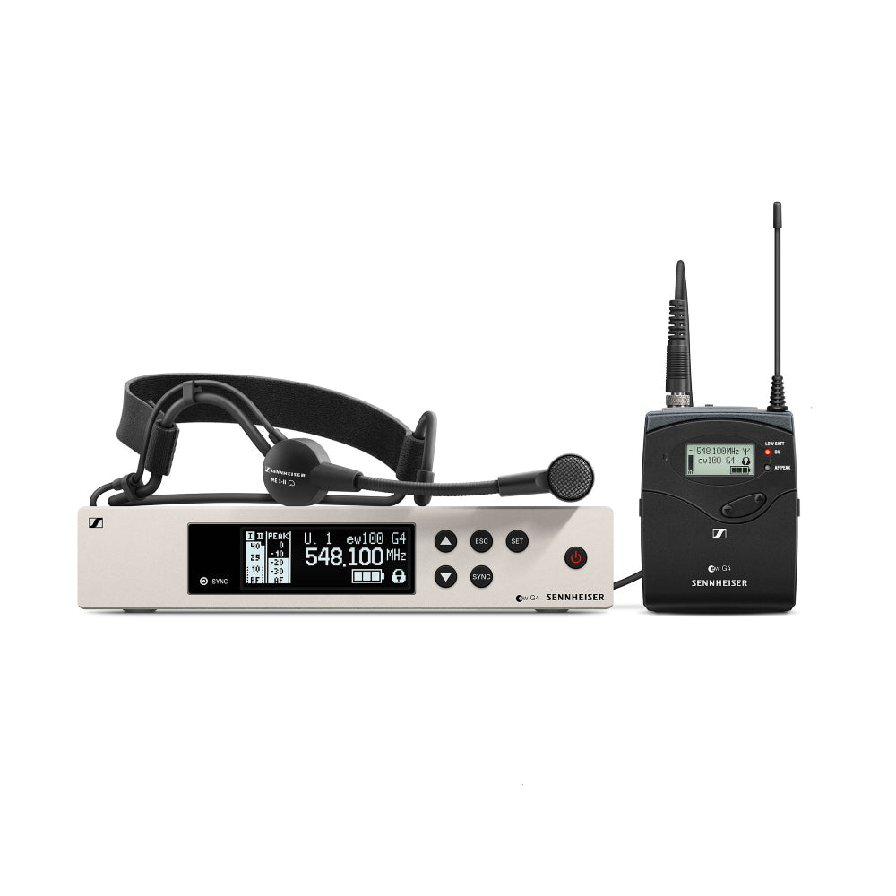 Sennheiser EW 100 G4-ME3 Wireless Cardioid Headset Microphone System | Professional Audio | Professional Audio, Professional Audio. Professional Audio: Microphones, Professional Audio. Professional Audio: Wireless Microphones | Sennheiser