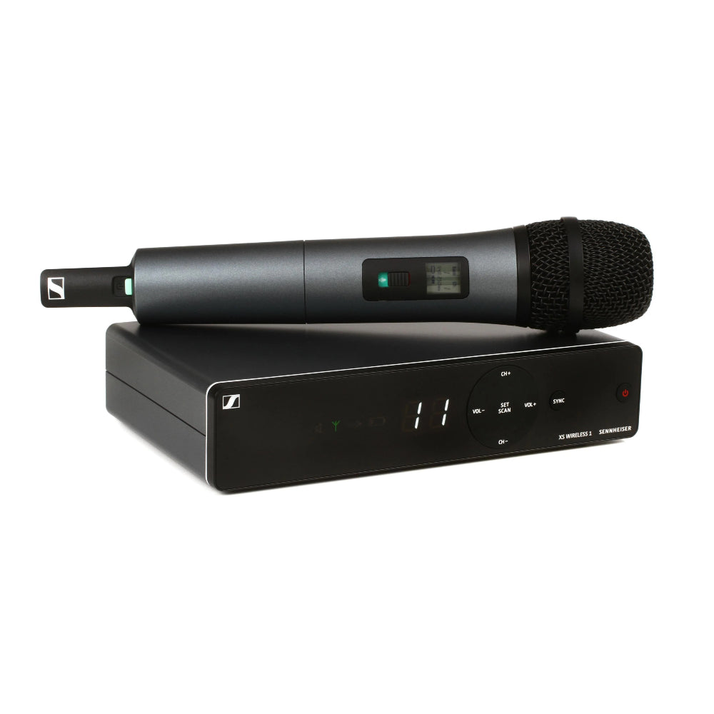 Sennheiser XSW 1-825 Handheld Dynamic Cardioid Microphone Wireless System - B band (614-638 MHz) Sennheiser XSW 1-825 Handheld Dynamic Cardioid Microphone Wireless System - B band (614-638 MHz)