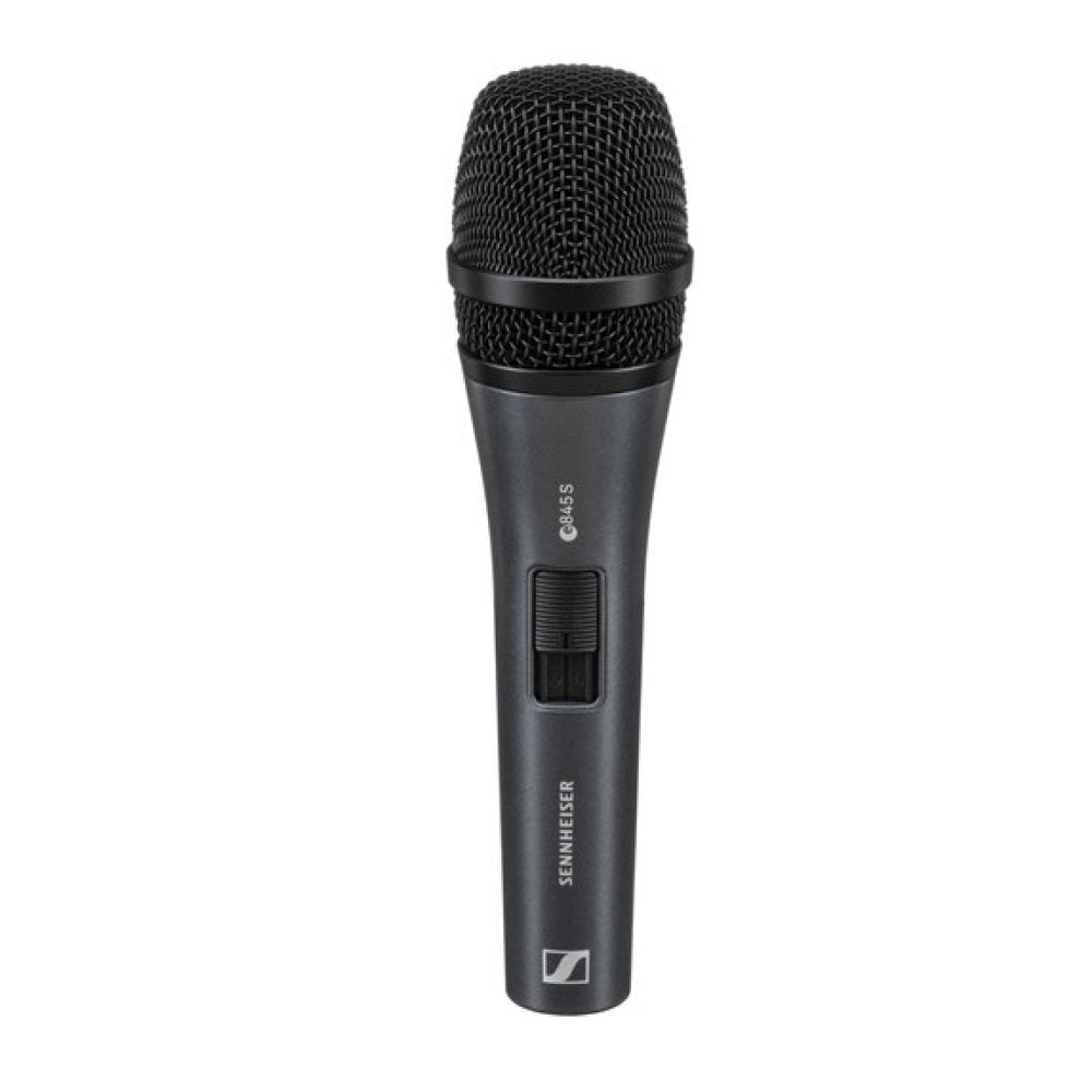 Sennheiser e845S Handheld Dynamic Supercardioid Microphone with On/Off Switch - Note: Microphone Cable Sold Separately Sennheiser e845S Handheld Dynamic Supercardioid Microphone with On/Off Switch - Note: Microphone Cable Sold Separately