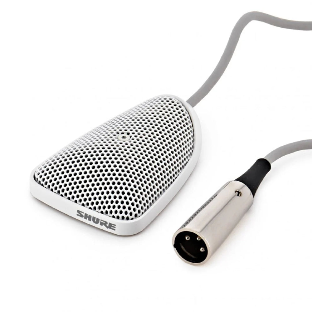 Shure CVB-W/O Centraverse Omnidirectiona Installed Sound Boundary Microphone White Shure CVB-W/O Centraverse Omnidirectiona Installed Sound Boundary Microphone White