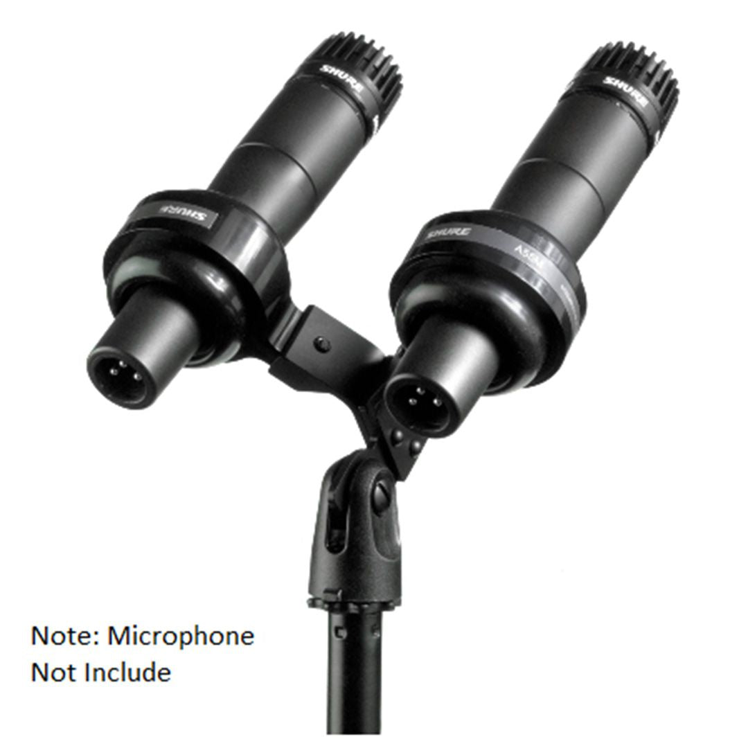 Shure VIP55SM Dual Microphone Holder for SM57 Shure VIP55SM Dual Microphone Holder for SM57