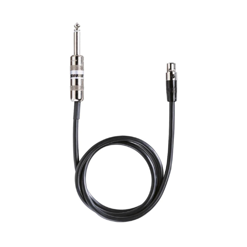 Shure WA302 1/4" Instrument to TA4F Cable for Shure Bodypack | Professional Audio Accessories | Professional Audio Accessories, Professional Audio Accessories. Professional Audio Accessories: Cables & Connectors By Categories, Professional Audio Accessories. Professional Audio Accessories: Wireless Microphone Accessories | Shure