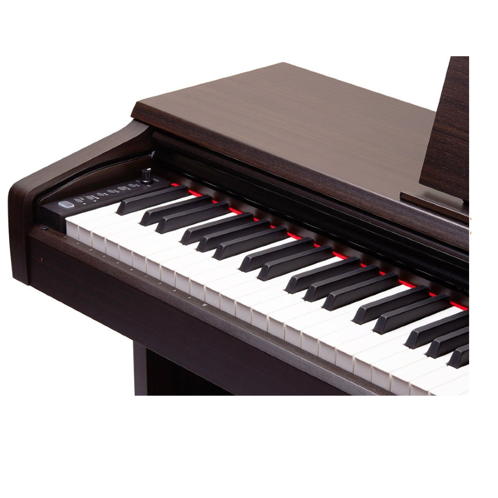 Pearl River V-03-BK 88-Keys Digital Piano - Black With Piano Bench