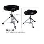 Maxtone TFC-203 Drum Throne with Double-Braced Legs Saddle Type