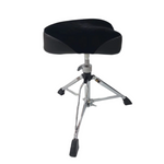 Maxtone TFC-203 Drum Throne with Double-Braced Legs Saddle Type