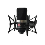 Neumann TLM 102 BK Studio Set Large-Diaphragm Cardioid Condenser Microphone with Shockmount (Black)