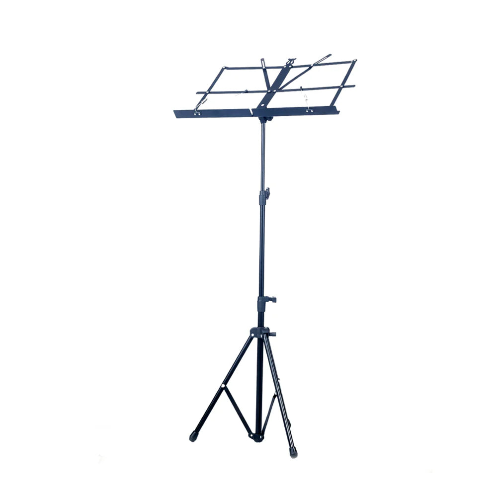 Maxtone TMS-104B Adjustable/folding Music Stand With Soft Bag - Black
