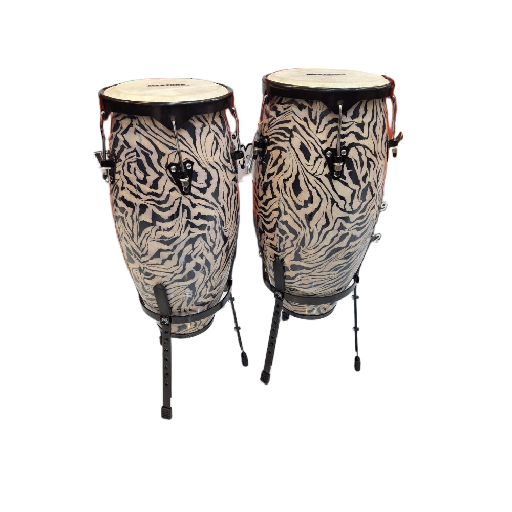 Maxtone WDC-35 11"+12" WOODEN CONGA W/STAND