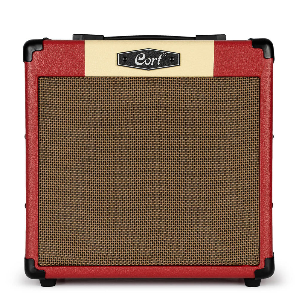 Cort CM15R-DR (Red) Electric Guitar Amplifier With Reverb 15W