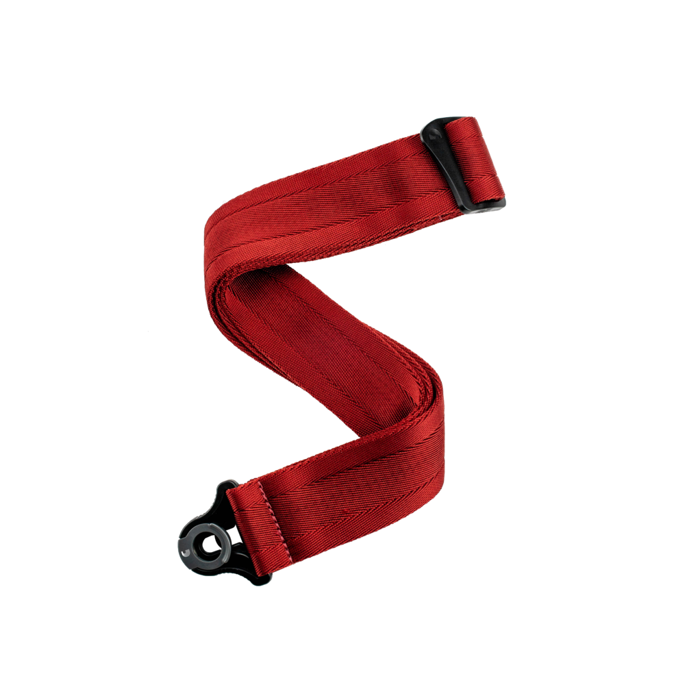Planet Waves 50BAL11 Auto Lock Guitar Strap - Blood Red Planet Waves 50BAL11 Auto Lock Guitar Strap - Blood Red