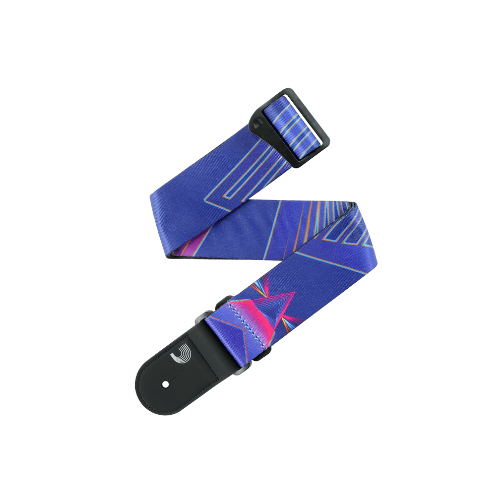 Planet Waves 50RUN81 Outrun Polyester Guitar Strap, Prism Planet Waves 50RUN81 Outrun Polyester Guitar Strap, Prism