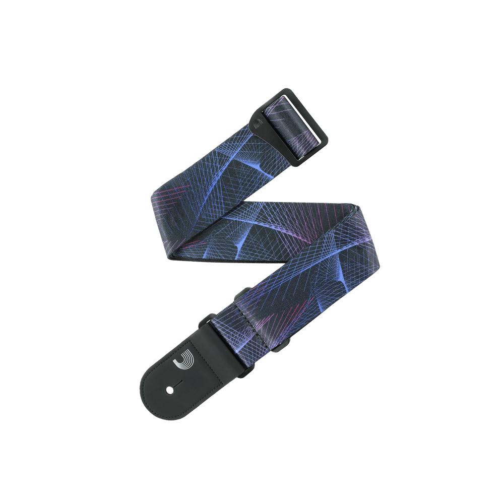 Planet Waves 50RUN82 Polyester Guitar Strap, Kaleidoscope Planet Waves 50RUN82 Polyester Guitar Strap, Kaleidoscope