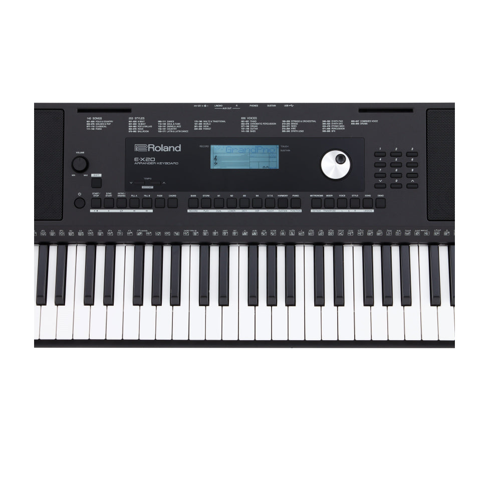 Roland E-X20 61-Key Portable Arranger Keyboard