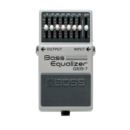 Boss GEB-7 7-band Bass EQ Pedal Boss GEB-7 7-band Bass EQ Pedal
