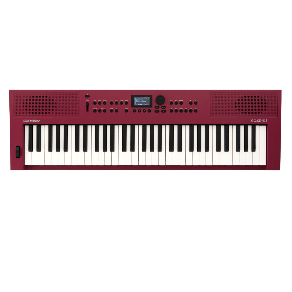 Roland GOKEYS3-RD 61-key with 128-voice Polyphony, 554 Tones Music Creation Keyboard - Red Roland GOKEYS3-RD 61-key with 128-voice Polyphony, 554 Tones Music Creation Keyboard - Red