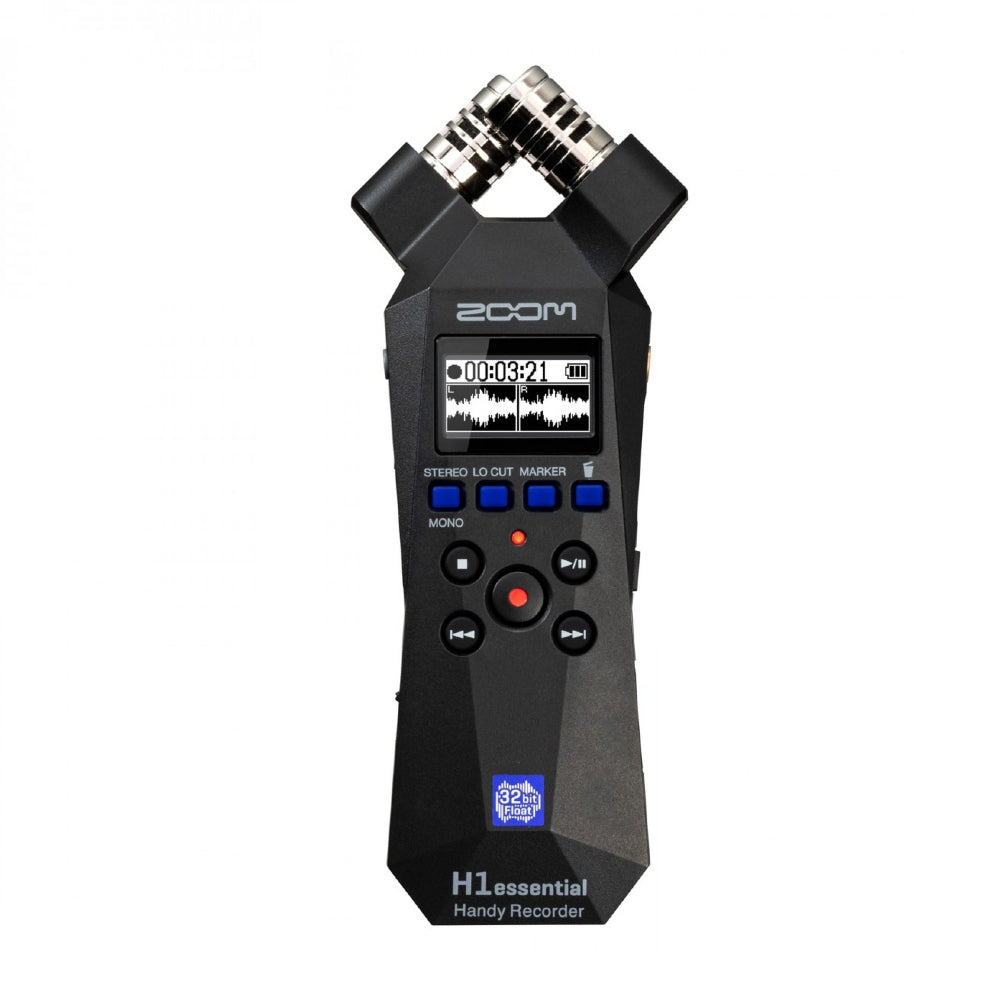 Zoom H1essential 2-Track 32-Bit Float Portable Audio Recorder Zoom H1essential 2-Track 32-Bit Float Portable Audio Recorder