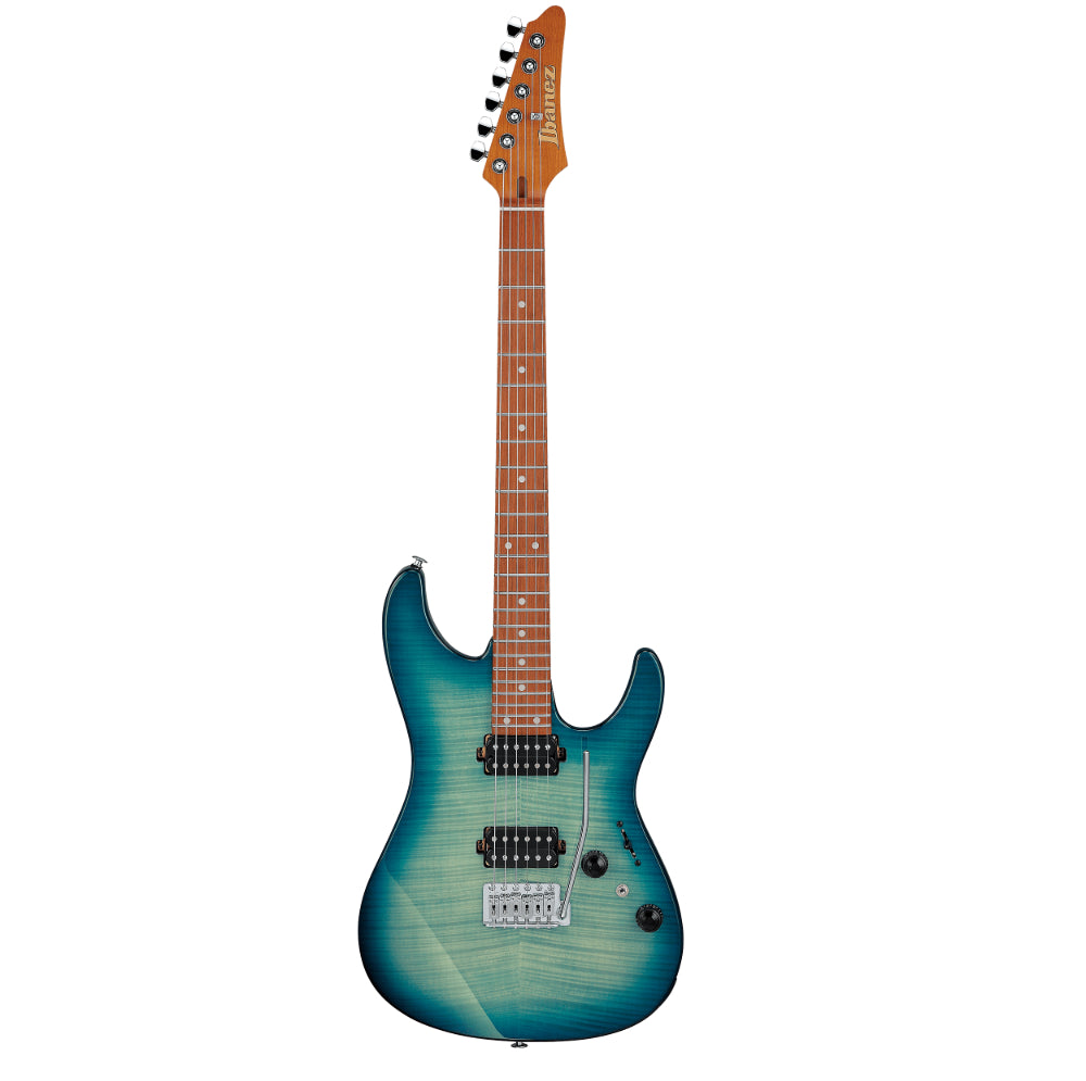 Ibanez Standard AZ24S1F - TXB Electric Guitar - Transparent Turquoise Burst